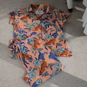 The Cat's Pajamas Capri Shirt Sleeve PJs